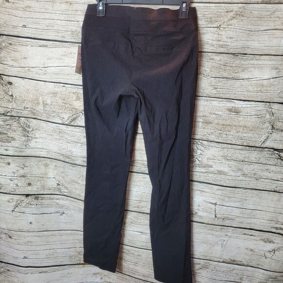 NEW! Candies Black / Grey Audrey Fit Pull On Pants -  Size Medium NWT - Picture 3 of 9